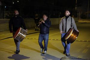 TURQUIA-ANKARA-PERCUSIONISTAS TRADICIONALES DEL RAMADAN