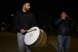 TURQUIA-ANKARA-PERCUSIONISTAS TRADICIONALES DEL RAMADAN