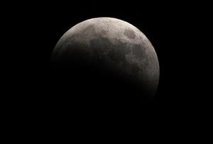 HONDURAS-TEGUCIGALPA-ECLIPSE LUNAR