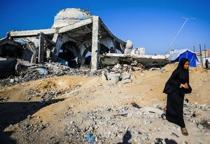 MEDIO ORIENTE-GAZA-BEIT LAHIA-DESTRUCCION