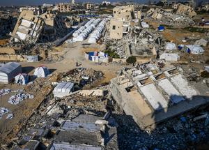 MEDIO ORIENTE-GAZA-BEIT LAHIA-DESTRUCCION