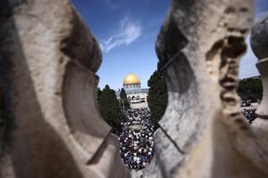 MEDIO ORIENTE-JERUSALEN-RAMADAN-ORACIONES DEL VIERNES