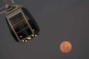 MEXICO-CIUDAD DE MEXICO-ECLIPSE LUNAR