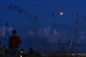 NUEVA ZELANDA-AUCKLAND-ECLIPSE LUNAR