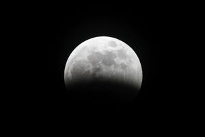 MEXICO-CIUDAD DE MEXICO-ECLIPSE LUNAR