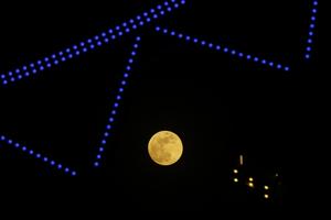 MEXICO-CIUDAD DE MEXICO-ECLIPSE LUNAR