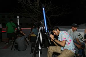EL SALVADOR-SAN SALVADOR-ECLIPSE LUNAR