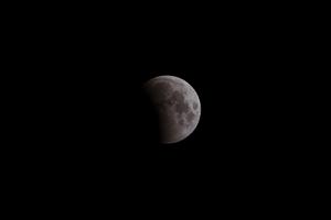 PANAMA-CIUDAD DE PANAMA-ECLIPSE LUNAR