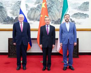 CHINA-BEIJING-WANG YI-RUSIA-IRAN-REUNION