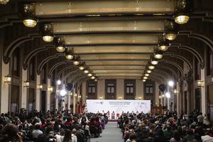 MEXICO-CIUDAD DE MEXICO-SHEINBAUM-CONFERENCIA MUNDIAL DE MUJERES PARLAMENTARIAS