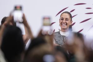 MEXICO-CIUDAD DE MEXICO-SHEINBAUM-CONFERENCIA MUNDIAL DE MUJERES PARLAMENTARIAS