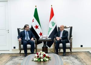 IRAK-BAGDAD-SIRIA-JEFE DE LA AUTORIDAD DE ASUNTOS EXTERIORES-VISITA