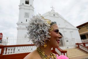 PANAMA-CIUDAD DE LAS TABLAS-DESFILE