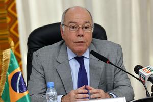 COTE D'IVOIRE-ABIYAN-BRASIL-MINISTRO DE RELACIONES EXTERIORES-VISITA