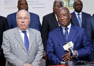 COTE D'IVOIRE-ABIYAN-BRASIL-MINISTRO DE RELACIONES EXTERIORES-VISITA
