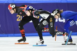 CHINA-BEIJING-PATINAJE DE VELOCIDAD EN PISTA CORTA-FINAL A 1500M FEMENINOS