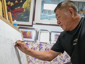 CHINA-INNER MONGOLIA-JARUD WOODBLOCK PAINTING (CN)