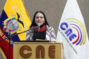 ECUADOR-QUITO-DEBATE PRESIDENCIAL