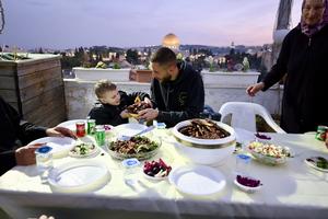 MEDIO ORIENTE-JERUSALEN-RAMADAN-IFTAR