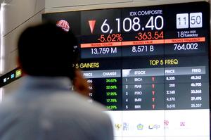 INDONESIA-YAKARTA-BOLSA-SUSPENSION DE OPERACIONES
