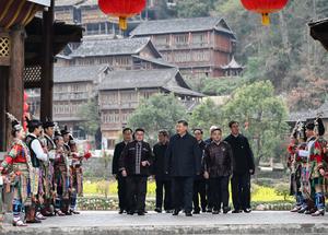 CHINA-GUIZHOU-XI JINPING-INSPECCION