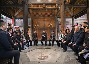 CHINA-GUIZHOU-XI JINPING-INSPECCION