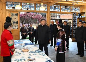 CHINA-GUIZHOU-XI JINPING-INSPECCION