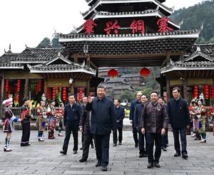 CHINA-GUIZHOU-XI JINPING-INSPECCION