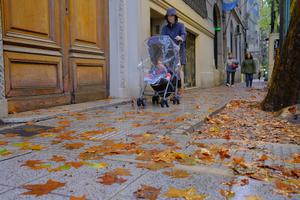 ARGENTINA-BUENOS AIRES-OTOÑO-LLUVIA