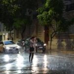 ARGENTINA-BUENOS AIRES-OTOÑO-LLUVIA