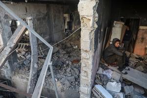 MEDIO ORIENTE-CIUDAD DE GAZA-ISRAEL-BOMBARDEO