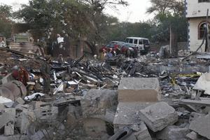 YEMEN-SANA-ATAQUES AEREOS-SECUELAS