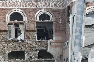 YEMEN-SANA-ATAQUES AEREOS-SECUELAS