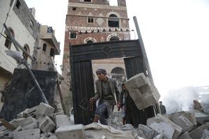 YEMEN-SANA-ATAQUES AEREOS-SECUELAS