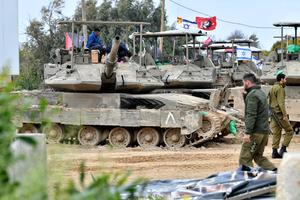 ISRAEL-GAZA-FRONTERA-TROPAS
