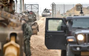 ISRAEL-GAZA-FRONTERA-TROPAS