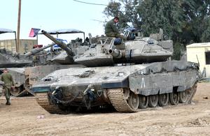 ISRAEL-GAZA-FRONTERA-TROPAS