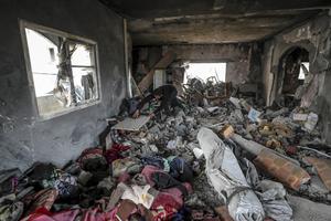 MEDIO ORIENTE-GAZA-BEIT LAHIA-ATAQUE AEREO