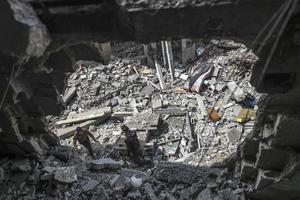 MEDIO ORIENTE-GAZA-BEIT LAHIA-ATAQUE AEREO