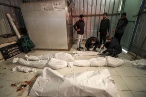 MEDIO ORIENTE-GAZA-HOSPITAL-VICTIMAS