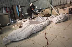 MEDIO ORIENTE-GAZA-HOSPITAL-VICTIMAS