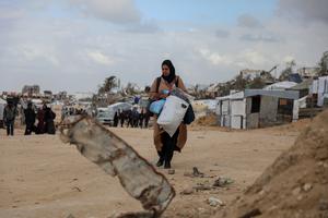 MEDIO ORIENTE-CIUDAD DE GAZA-PALESTINOS-EVACUACION