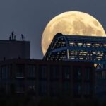 Una mirada a la luna desde Canadá