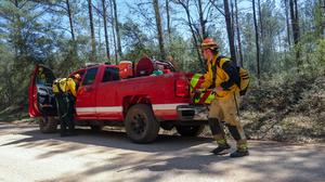 EEUU-TEXAS-INCENDIO FORESTAL-PROPAGACION