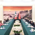 CHINA-BEIJING-WANG HUNING-MEXICO-CAMARA DE DIPUTADOS-PRESIDENTE-REUNION