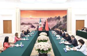 CHINA-BEIJING-WANG HUNING-MEXICO-CAMARA DE DIPUTADOS-PRESIDENTE-REUNION