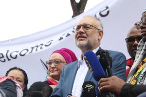 SUDAFRICA-CIUDAD DEL CABO-EMBAJADOR EXPULSADO DE EEUU-RETORNO