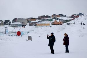 DINAMARCA-GROENLANDIA-NUUK-VISTA DE LA CIUDAD
