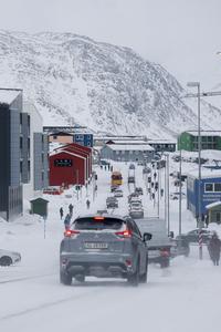 DINAMARCA-GROENLANDIA-NUUK-VISTA DE LA CIUDAD