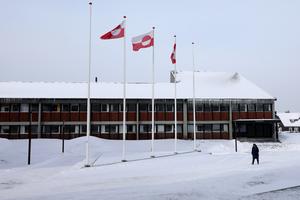 DINAMARCA-GROENLANDIA-NUUK-VISTA DE LA CIUDAD